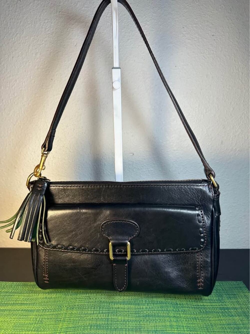 Dooney & Bourke Florentine Leather Binocular Bag